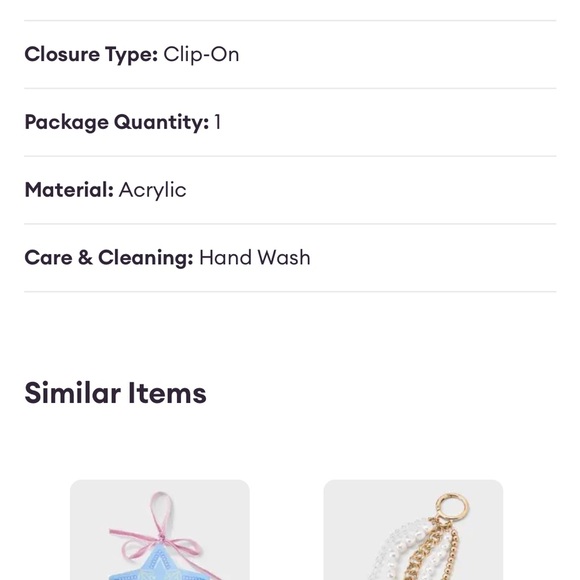 LITTLE WORDS PROJECT O/S Keychain -Blue Heart, Gold Chain, Beads ‘YOU GOT THIS’! - Picture 8 of 8